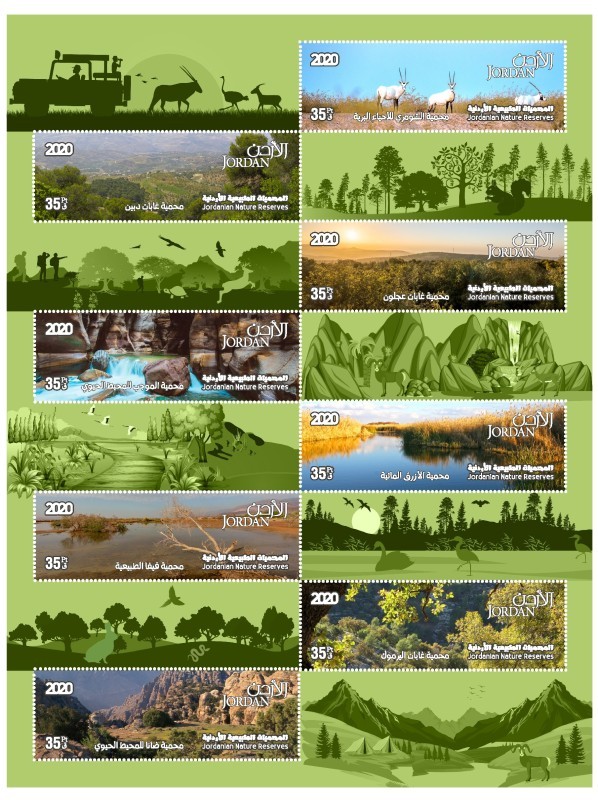 المحميات الأردنية Jordanian Nature Reserves 2020
